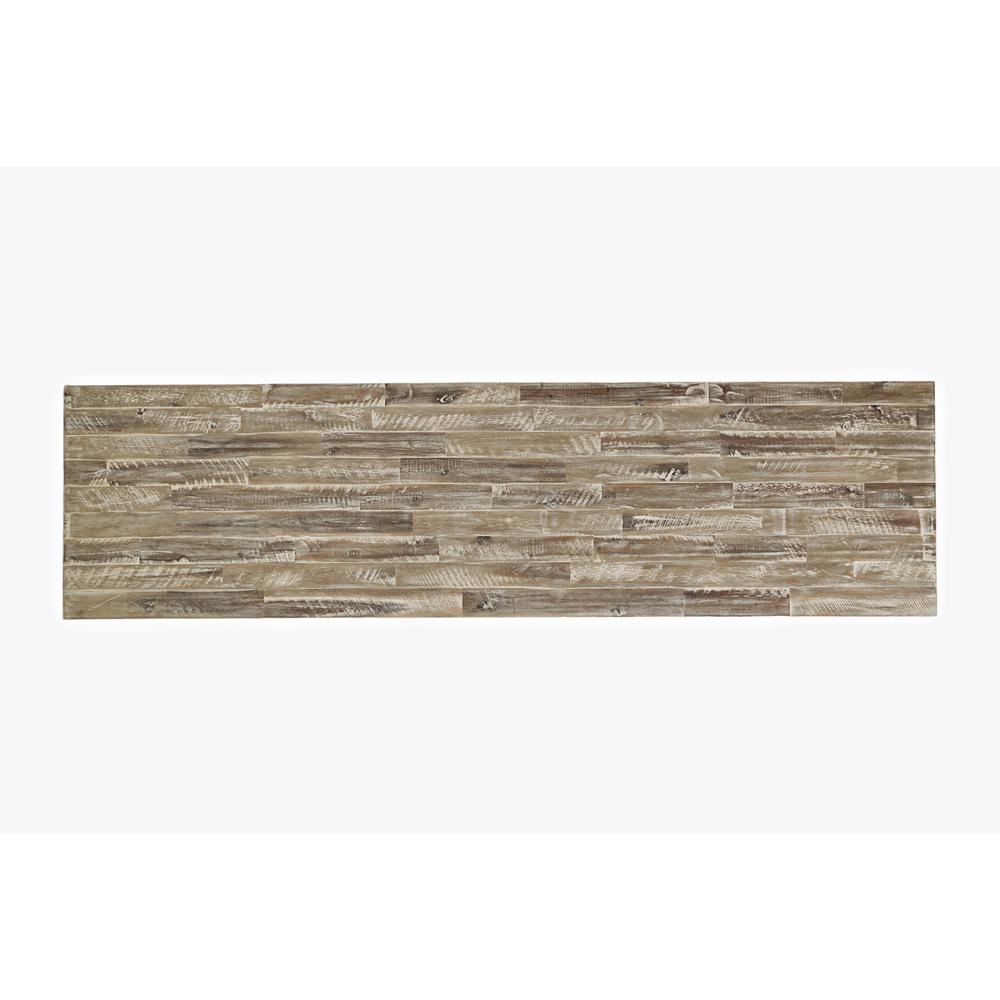 70" Media Console - Washed Grey