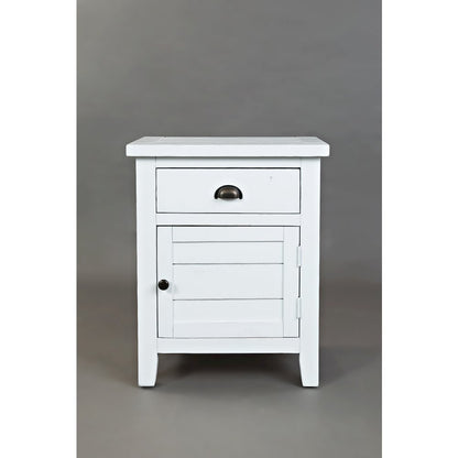 Artisan's Craft Rustic Farmhouse Distressed Solid Wood Accent Table