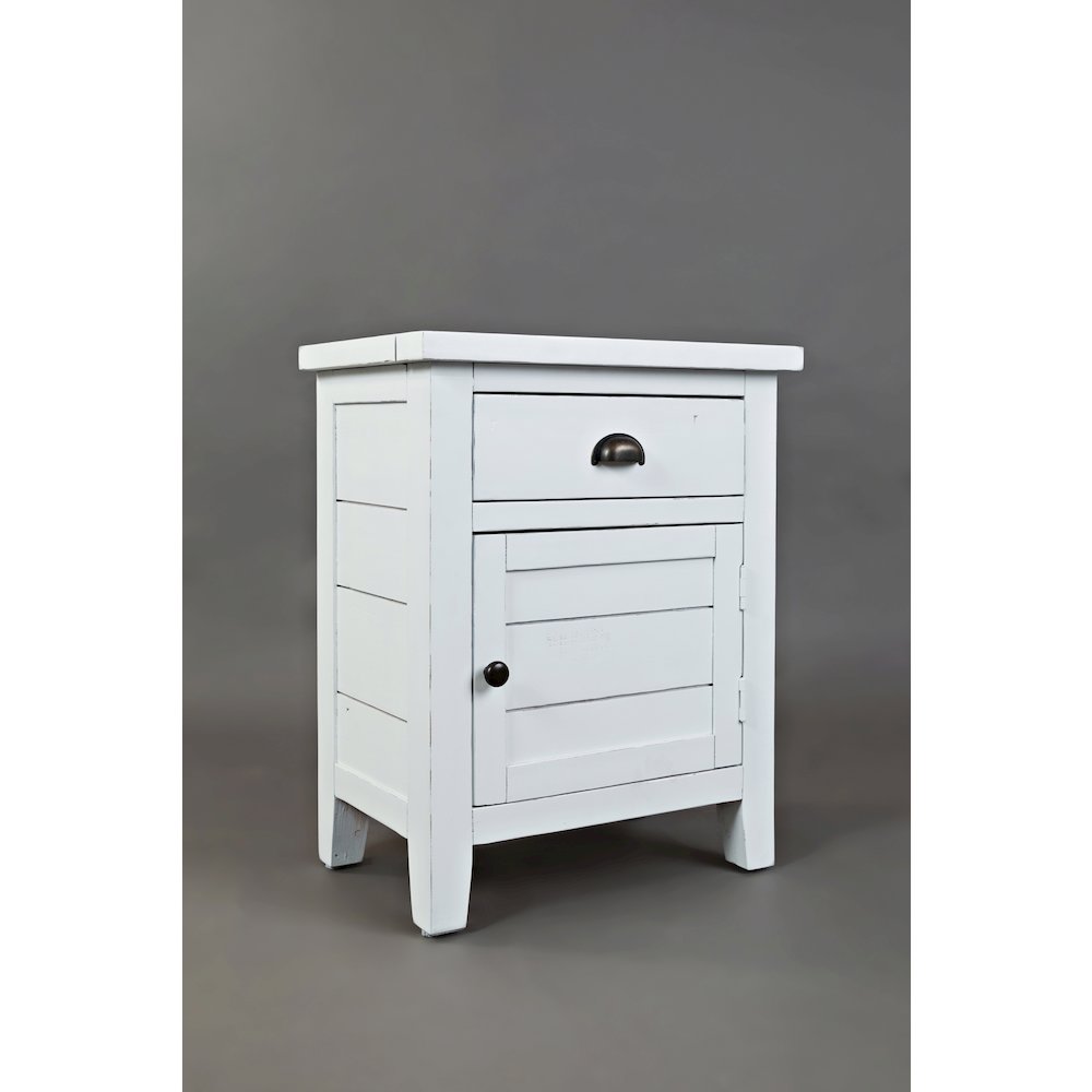 Artisan's Craft Rustic Farmhouse Distressed Solid Wood Accent Table