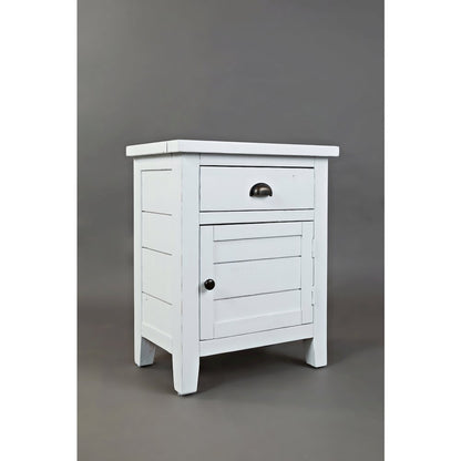 Artisan's Craft Rustic Farmhouse Distressed Solid Wood Accent Table