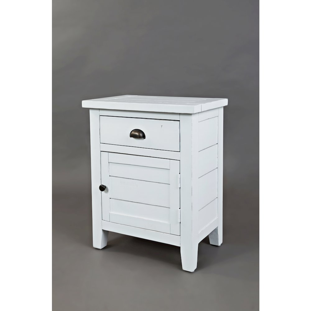 Artisan's Craft Rustic Farmhouse Distressed Solid Wood Accent Table
