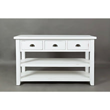 Artisan's Craft Rustic Farmhouse Distressed Solid Wood 50" Sofa Table