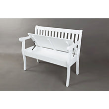 Artisan's Craft 42" Rustic Farmhouse Distressed Solid Wood Storage Bench