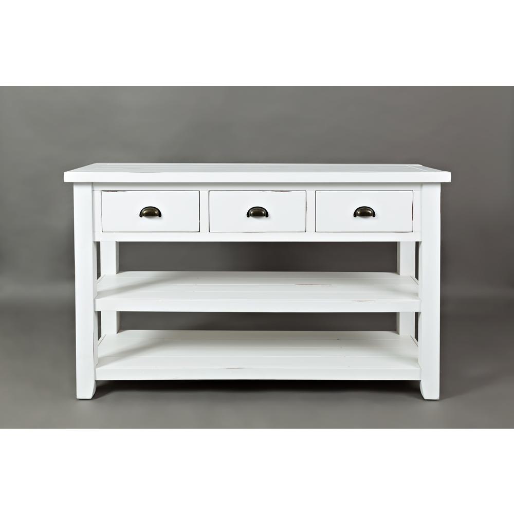 Sofa Table - Weathered White