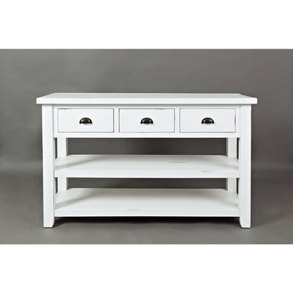 Sofa Table - Weathered White