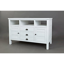 50" Rustic Farmhouse Solid Wood Distressed Media Console TV Stand