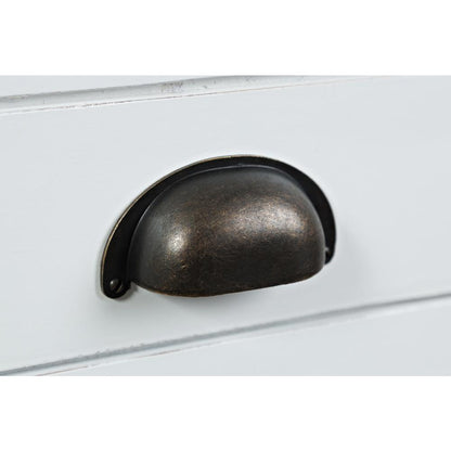 Storage Console - Weathered White