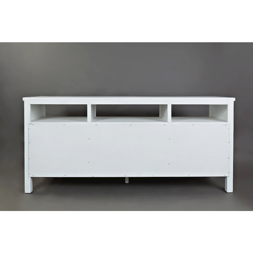 Artisan's Craft Rustic Farmhouse Distressed Acacia Media Console 70"