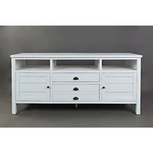 Artisan's Craft Rustic Farmhouse Distressed Acacia Media Console 70"