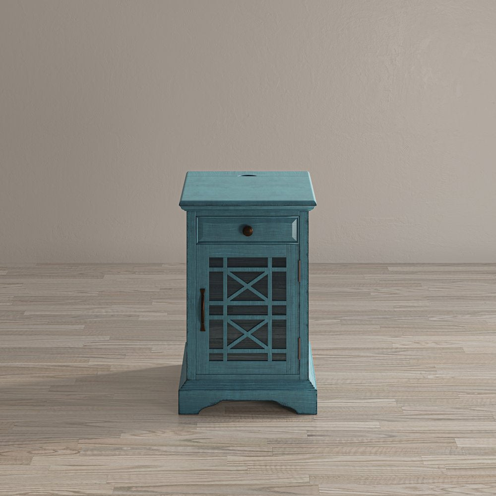 Craftsman USB Charging Chairside End Table