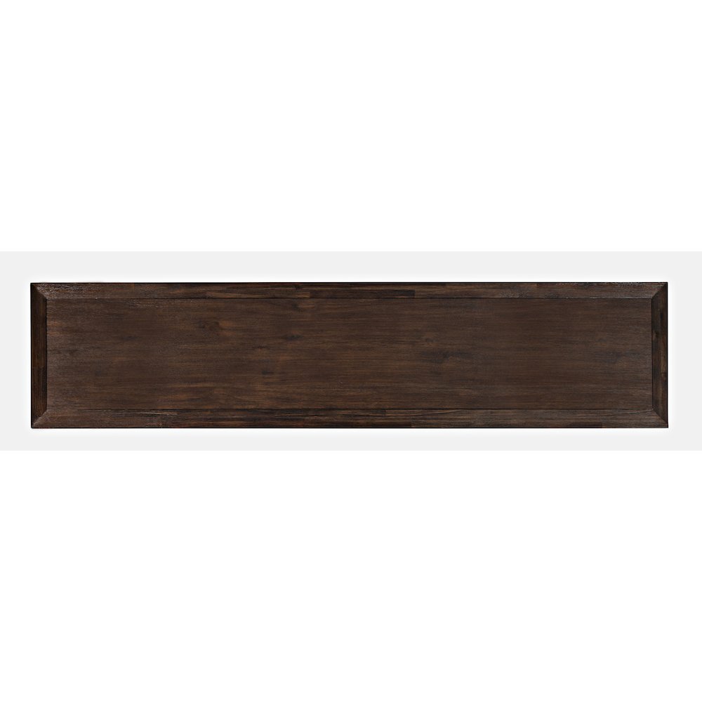 Gramercy Mid-Century Modern Chevron Four Door 79" Accent Cabinet