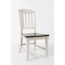 Orchard Park Farmhouse Solid Rubberwood Slatback Chair (Set of 2)