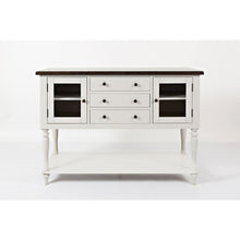 Orchard Park Farmhouse Solid Rubberwood Storage Cabinet Server