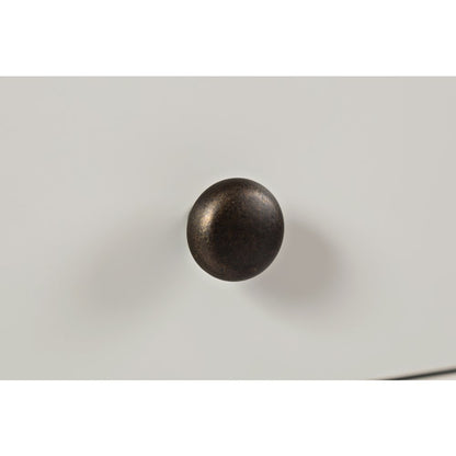 Orchard Park Farmhouse Solid Rubberwood Storage Cabinet Server