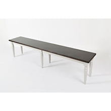 Orchard Park Farmhouse Solid Rubberwood 76" Bench