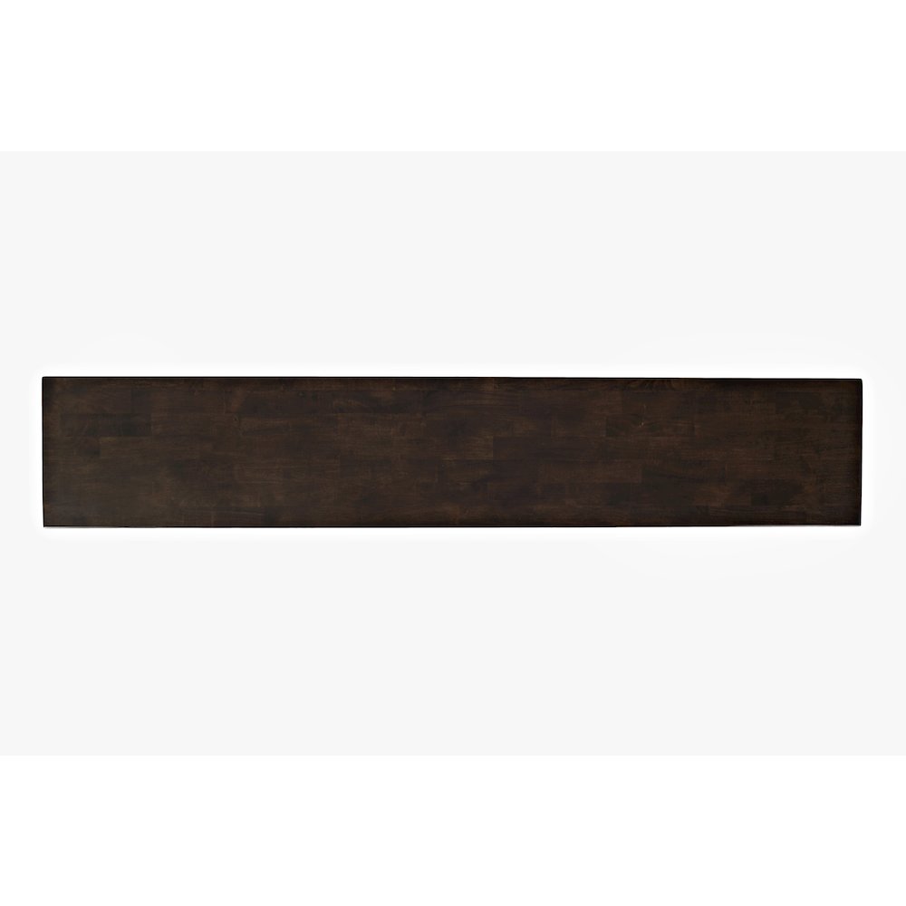 Orchard Park Farmhouse Solid Rubberwood 76" Bench