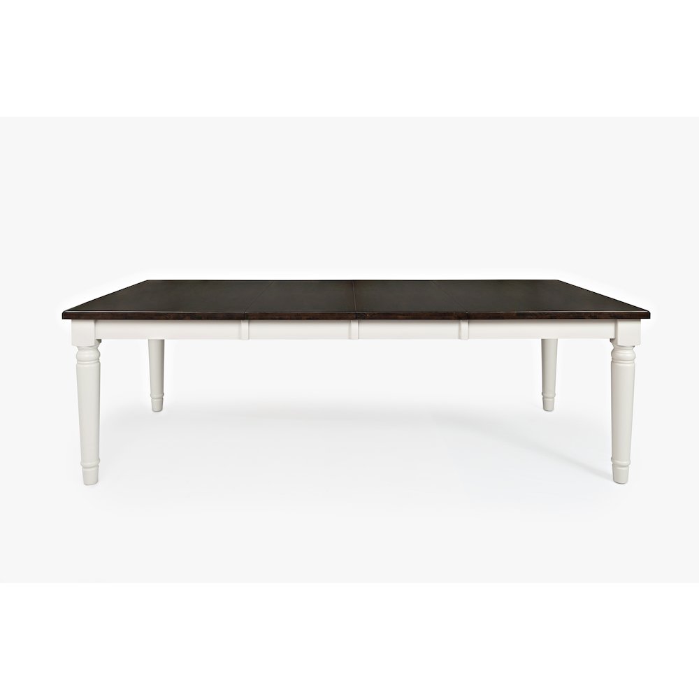 Orchard Park Farmhouse Solid Rubberwood Rectangular Extension Table