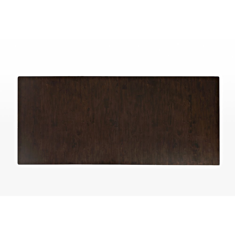 Orchard Park Farmhouse Solid Rubberwood Rectangular Extension Table