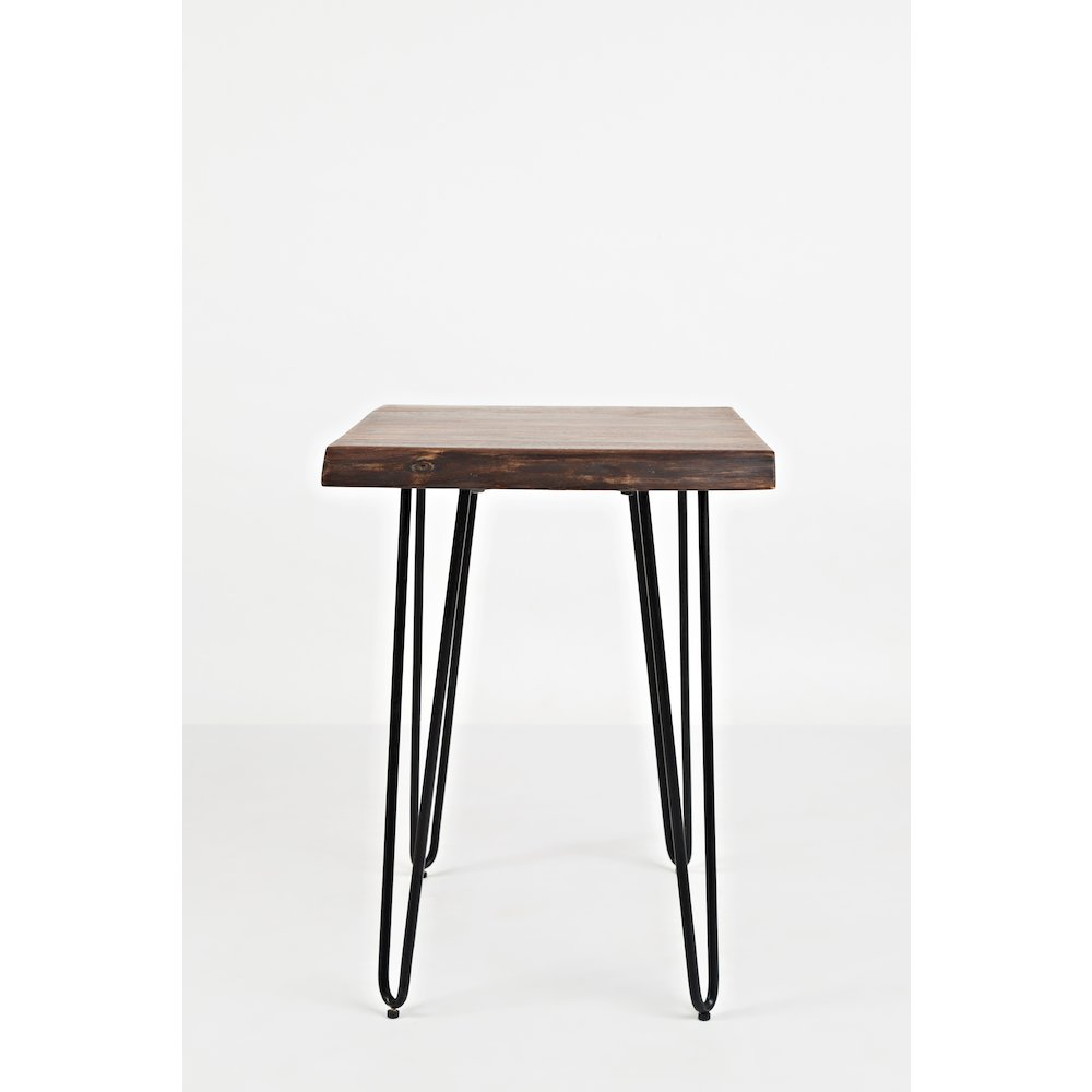 Nature's Edge Solid Acacia Chairside Table