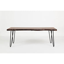 Nature's Edge 48'' Modern Solid Wood Live Edge Bench