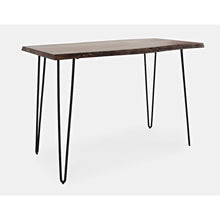 Nature's Edge 52'' Modern Solid Wood Live Edge Counter Height Dining Table