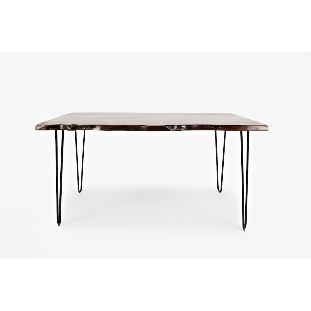 Nature's Edge 60" Solid Wood Modern Live Edge Dining Table