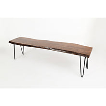 Nature's Edge 70" Solid Acacia Bench