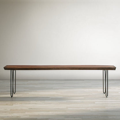 Nature's Edge 70" Solid Acacia Bench