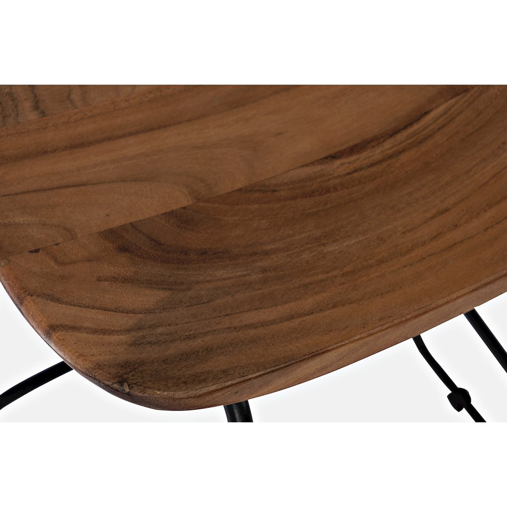 Nature's Edge Solid Acacia Four Piece 72" Counter Height Dining Set
