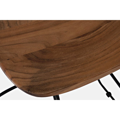 Nature's Edge Solid Acacia Four Piece 72" Counter Height Dining Set