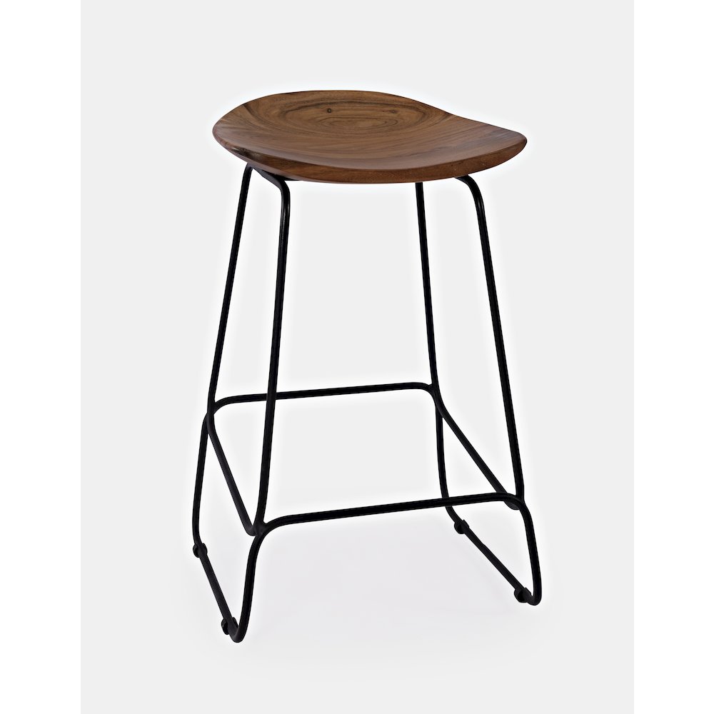 Nature's Edge Solid Acacia Four Piece 72" Counter Height Dining Set