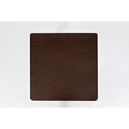 Twin Cities Contemporary Brown End Table