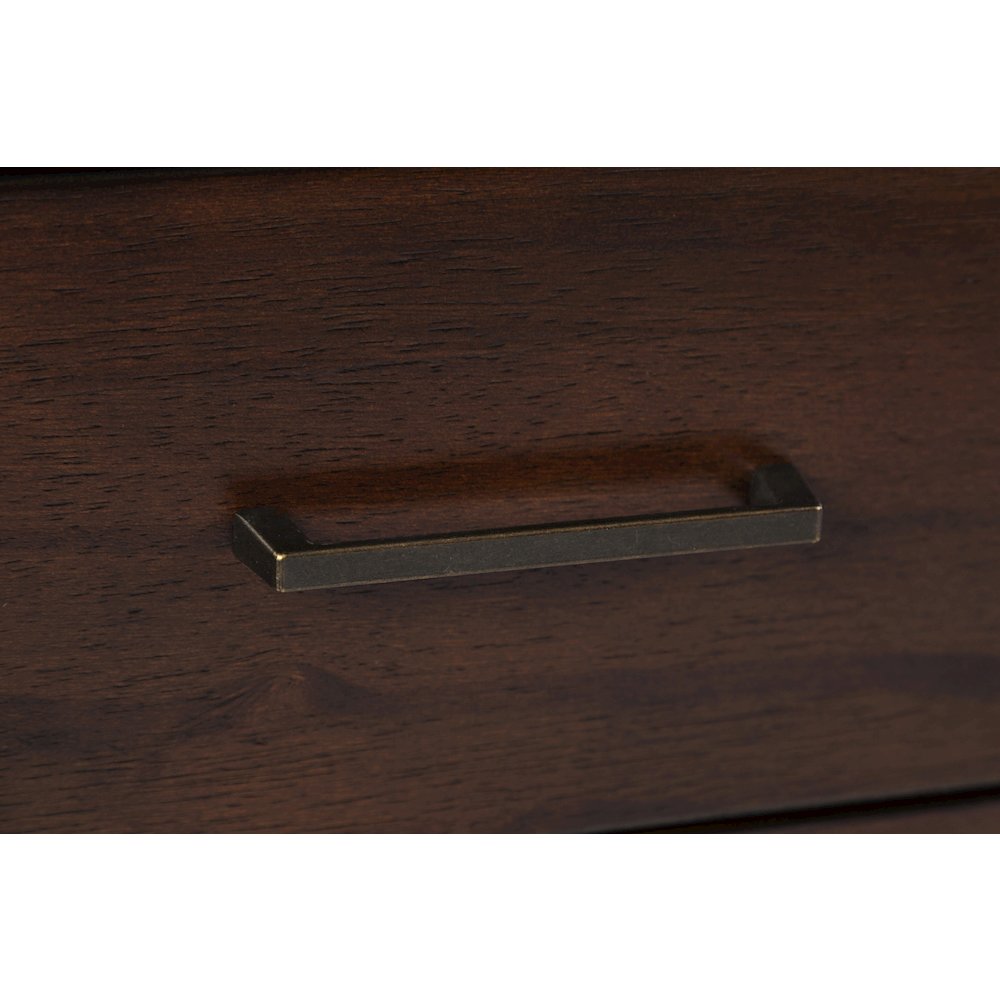 Twin Cities Contemporary Brown Sofa Table