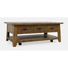 Rustic Farmhouse Solid Wood 50" Coffee Table