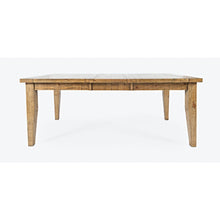 Telluride Rustic Farmhouse Solid Wood 78" Extension Dining Table