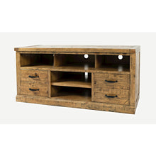 Telluride Rustic Farmhouse Solid Wood 60'' TV Console Stand