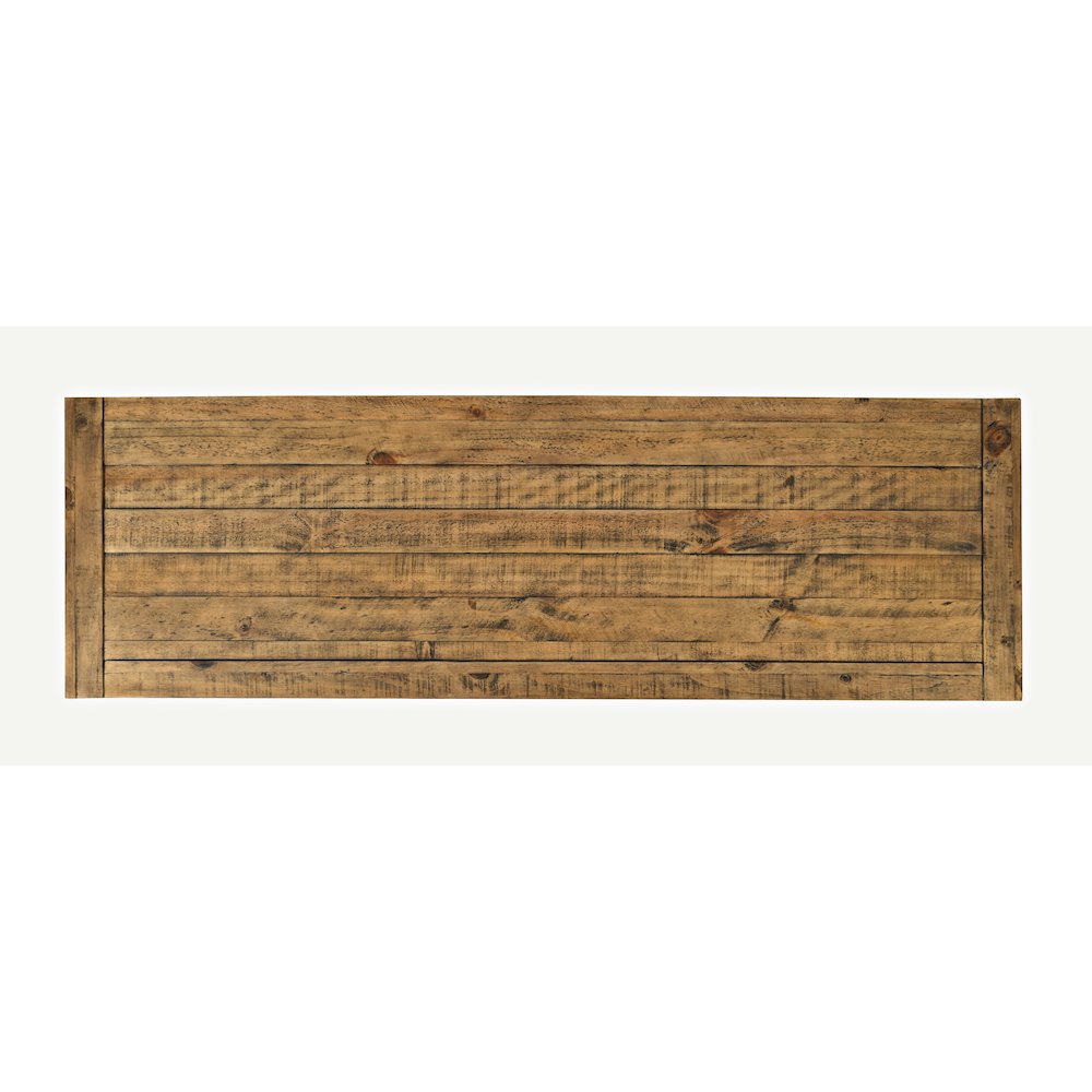 Telluride Rustic Farmhouse Solid Wood 60'' TV Console Stand