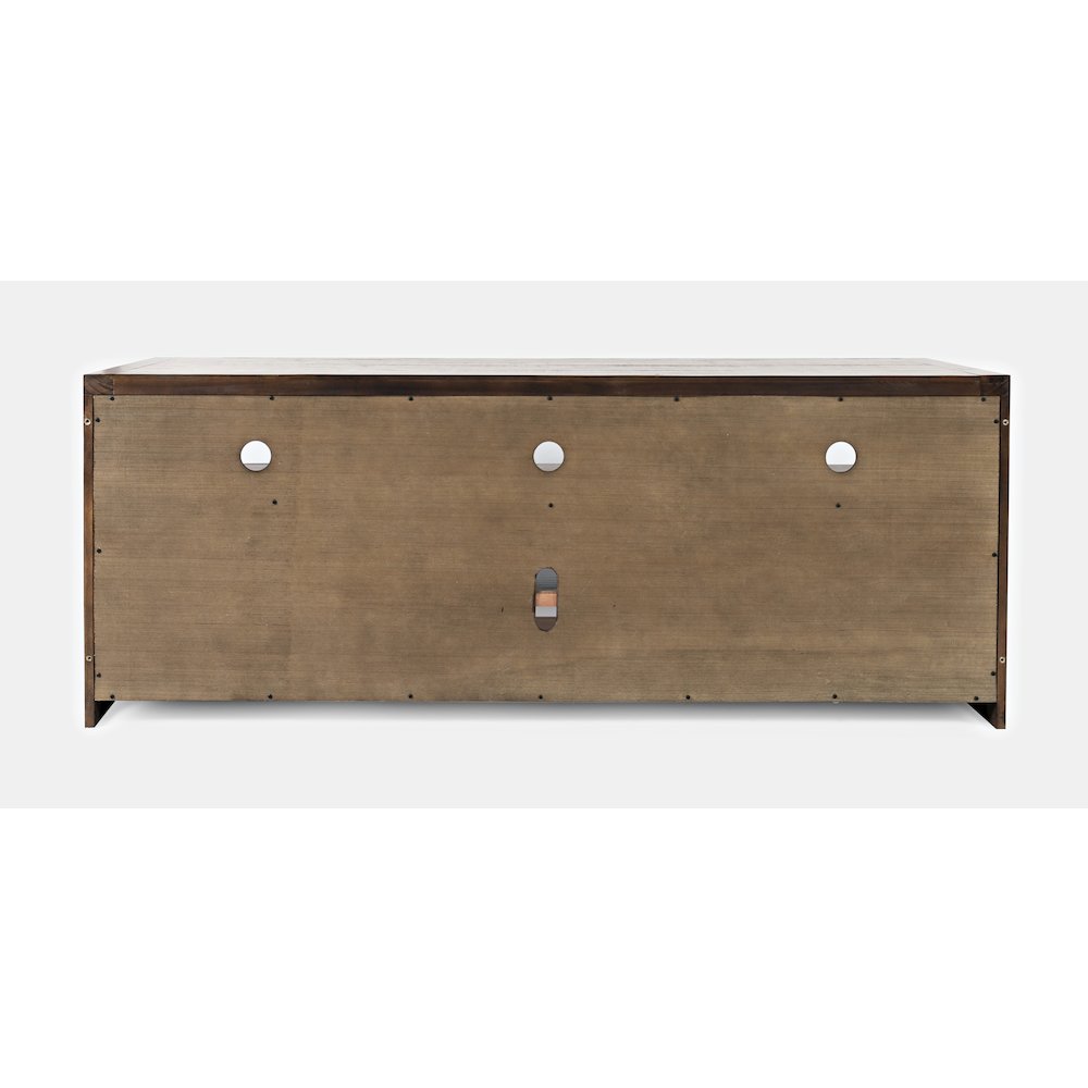 Telluride Rustic Farmhouse Solid Wood 70'' TV Console Stand
