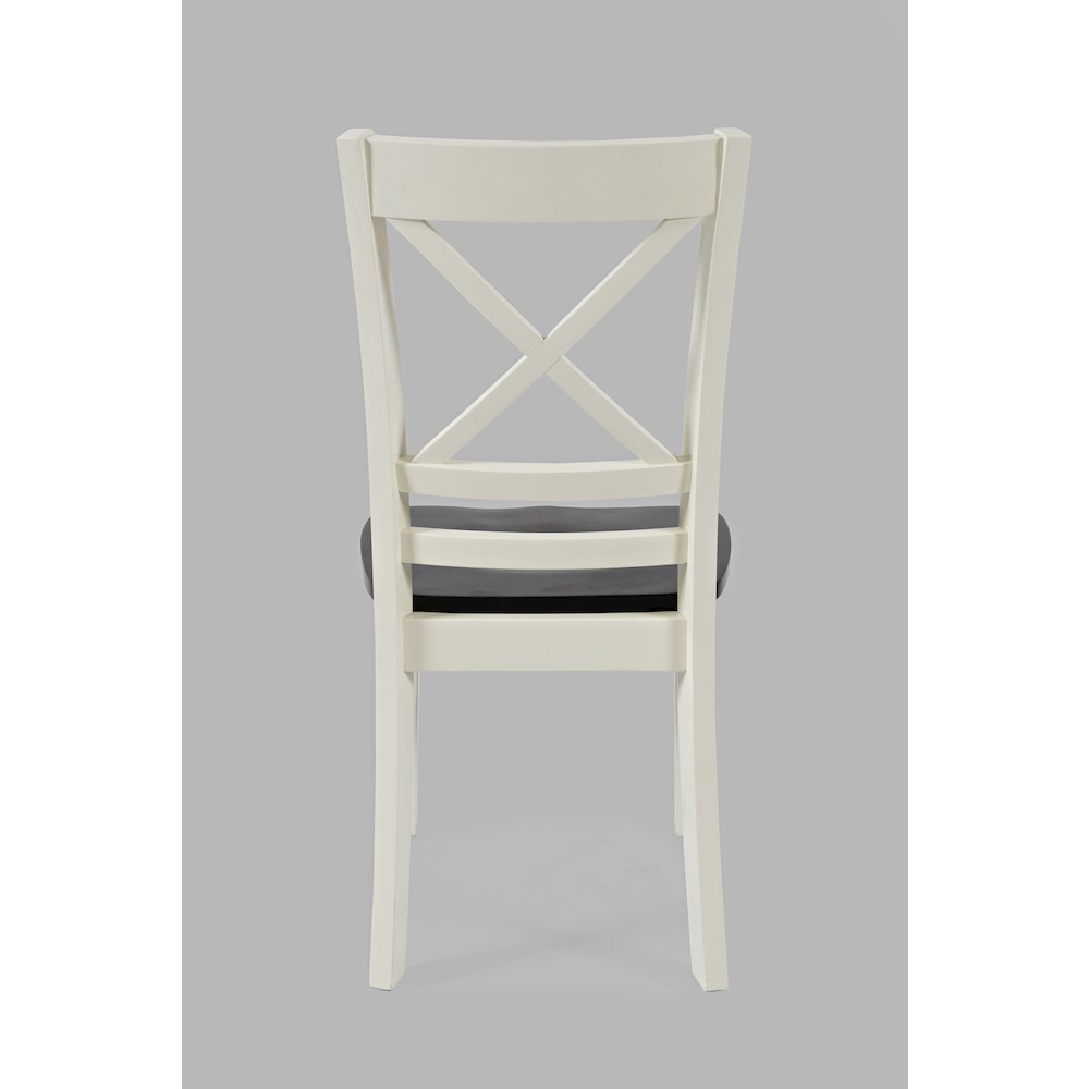 Asbury Park Solid Wood Farmhouse Cross-Back Dining Chair (Set of 2)
