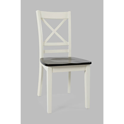 Asbury Park Solid Wood Farmhouse Four Piece Dining Set with Bench