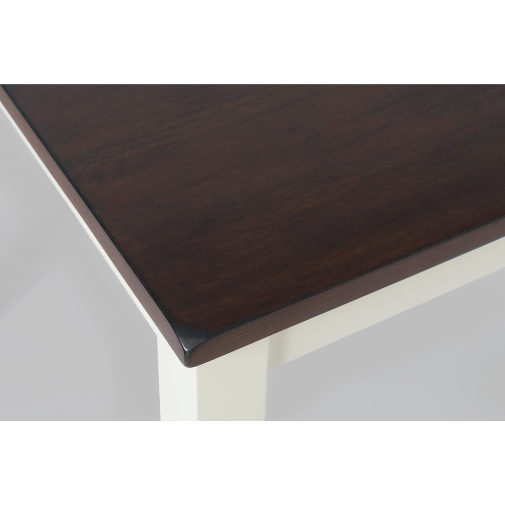 Asbury Park Solid Wood Farmhouse Four Piece Counter Height Dining Set with Bench