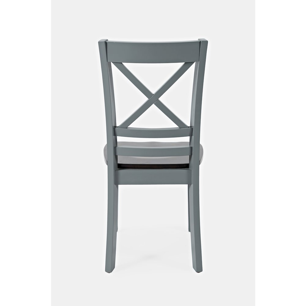 Asbury Park Solid Wood Farmhouse Cross-Back Dining Chair (Set of 2)