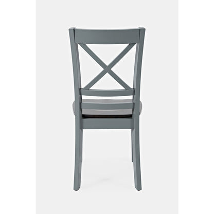 Asbury Park Solid Wood Farmhouse Cross-Back Dining Chair (Set of 2)