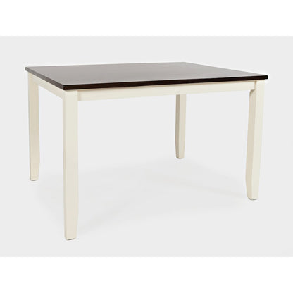Decatur Lane Farmhouse 4 Piece Solid Wood Dining Set