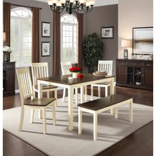 White Solid Wood Dining Chairs (Set of 2) with Acacia, Veneer, and Plywood