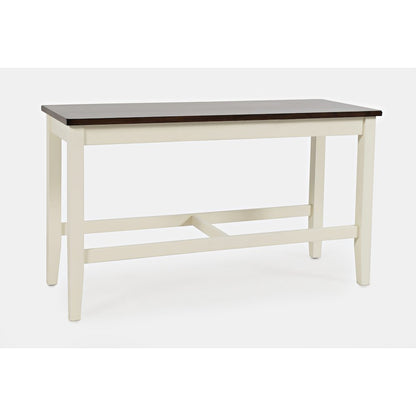 Decatur Lane Farmhouse 4 Piece Solid Wood Counter Height Set