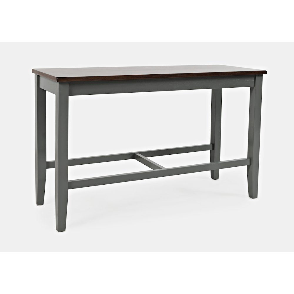 Decatur Lane Farmhouse 4 Piece Solid Wood Counter Height Set