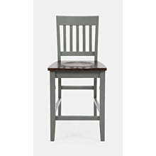 Decatur Lane Farmhouse Solid Wood Counter Stool (Set of 2)
