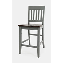 Decatur Lane Farmhouse Solid Wood Counter Stool (Set of 2)