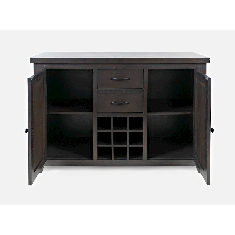 American Rustics Sideboard Buffet with Wine Rack